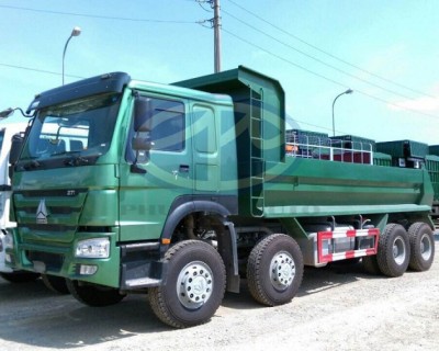 Xe ben Howo 4 CHÂN - 371 (7300 X 2300/ 2000 X 600/430 mm )