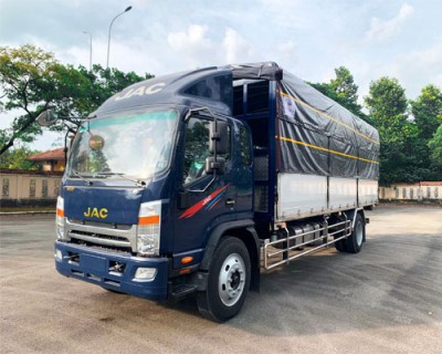 Xe tải Jac 9.1 tấn Thùng bửng nhôm