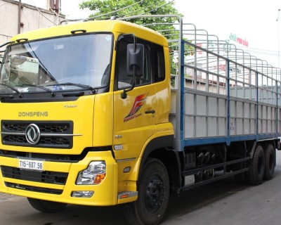 Xe tải 13.3 tấn - Xe tải Dongfeng Hoàng Huy C260 - CHASSIS (Tải thùng 3 chân ) 