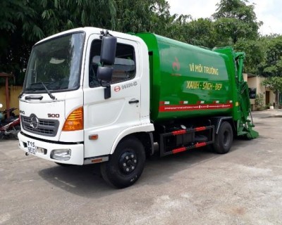 Xe Ép Rác 9 khối Hino FC9JESA