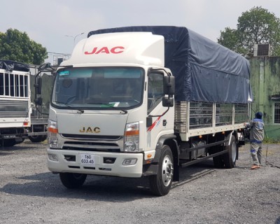 XE TẢI JAC N800S 8T4 THÙNG DÀI 7M6 