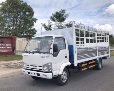 Xe Tải Thùng Bửng Nâng -Isuzu Vĩnh Phát 1T9