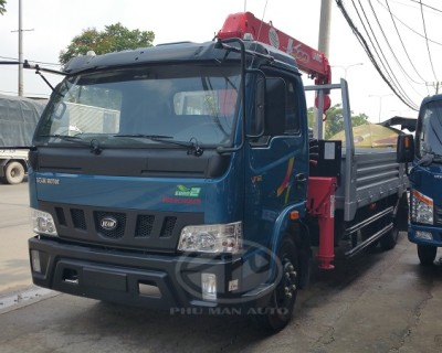 Xe tải cẩu 4.9 tấn Veam Vt490 4900 kg Gắn Cẩu Unic V340