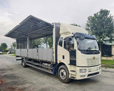 Xe Tải Faw J6L Thùng Cánh Dơi Dài 9M9