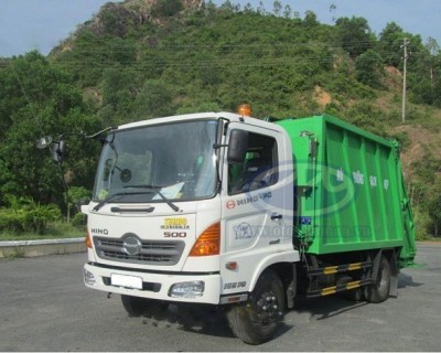 Xe tải Hino 5 Tấn - FC9JESW ( XE + THÙNG ÉP RÁC )