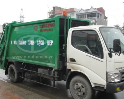 Xe Ép Rác Hino 6 khối  WU342L 