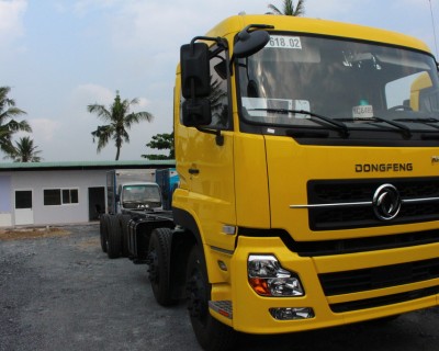 Xe tải Dongfeng Hoàng Huy 10.3 tấn C230 - CHASSIS (Tải thùng 2 dí 1 cầu ) 