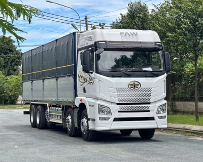 XE TẢI FAW 5 CHÂN 21 TẤN 380HP THÙNG BỬNG NHÔM