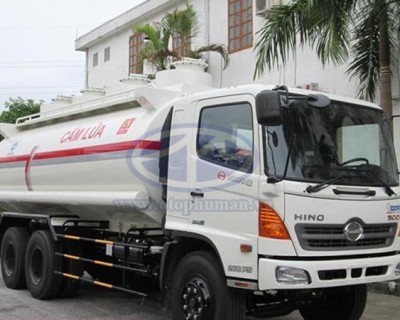 Xe Bồn chở xăng dầu 18 khối Hino 342L ( 6x2 )