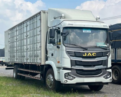 XE TẢI JAC THÙNG CONTAINER DÀI 10M