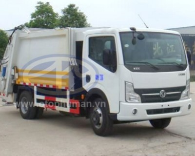 Xe Ép Rác 6 khối Dongfeng ( NHẬP KHẨU )