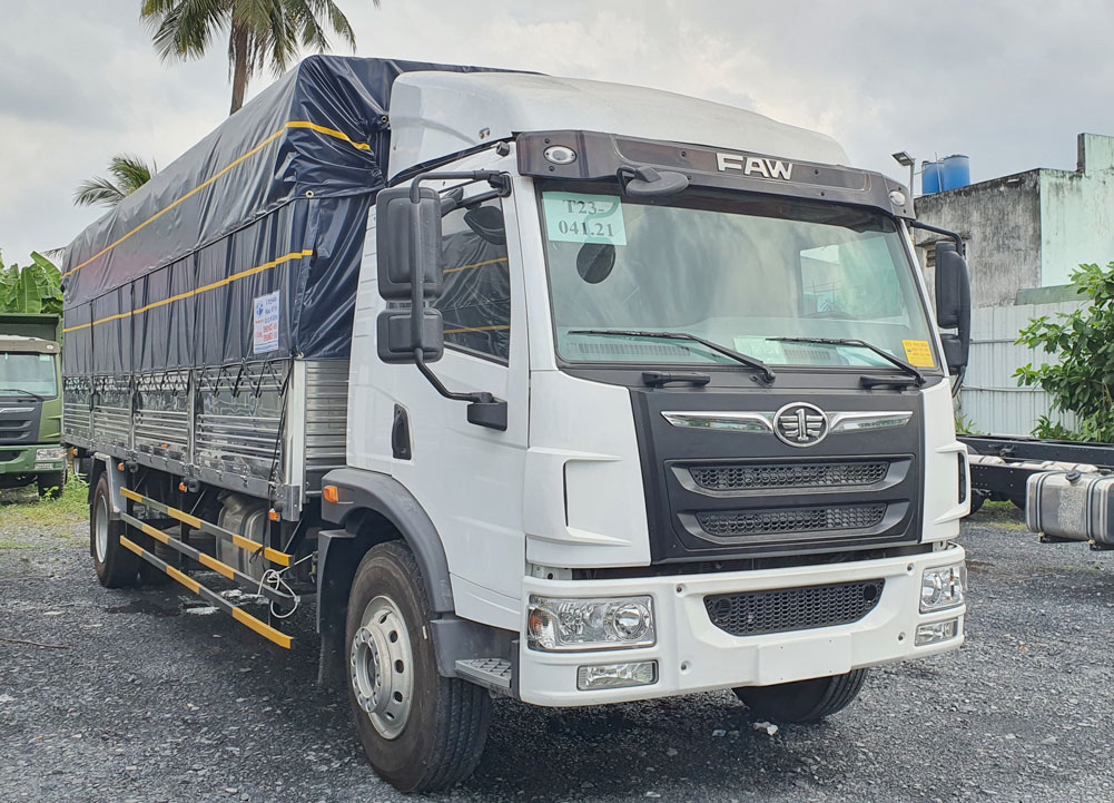 Xe tải 7 tấn cũ  xe tải faw 7 tấn cũ rớt đời 2017  thùng dài 5m  giá  SIÊU RẺ Giá150000000đ