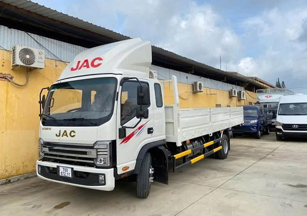 xe jac n750 thùng lửng