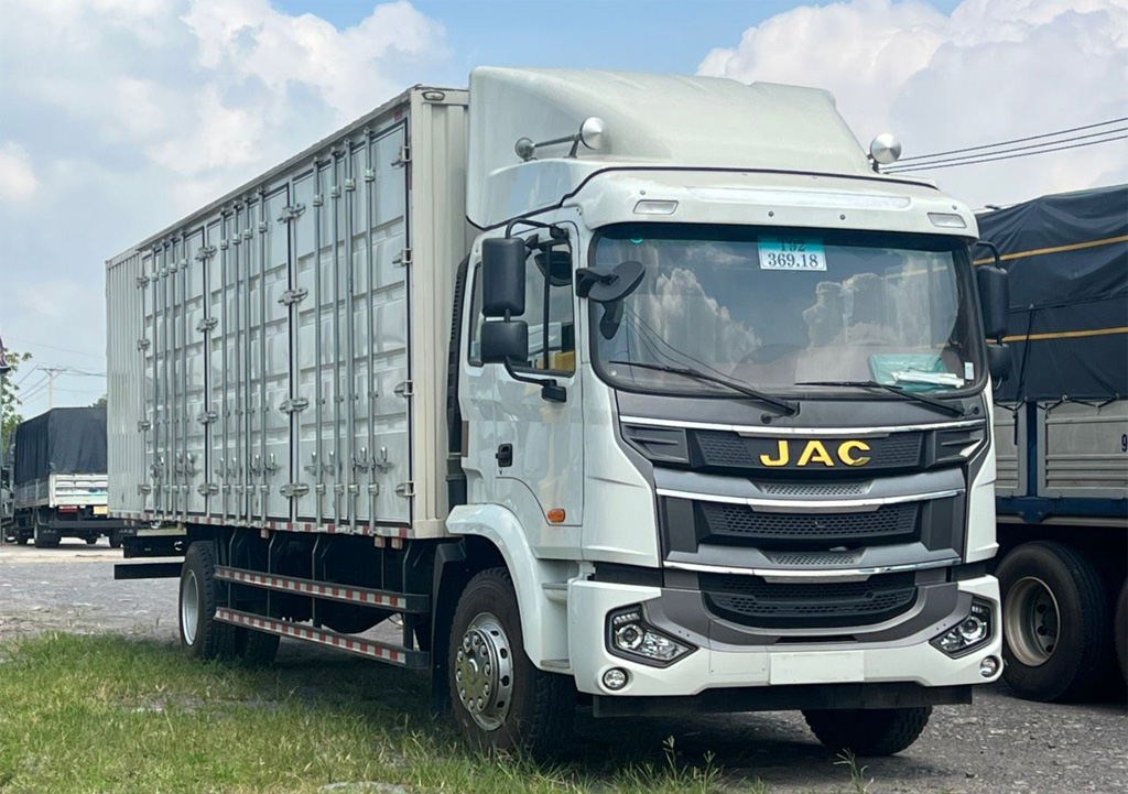 xe jac thùng container