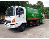 Xe Ép Rác 9 khối Hino FC9JESA
