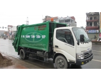 Xe Ép Rác Hino 6 khối  WU342L 