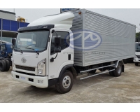 Xe tải Faw 6.2 tấn ( 6200 kg ) thùng kín, động cơ 85 KW